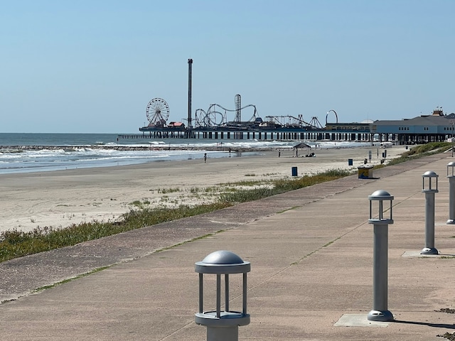 water view featuring a view of the beach