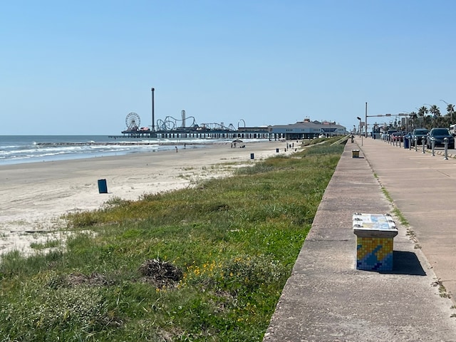 water view featuring a view of the beach