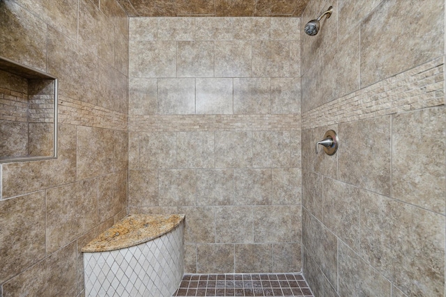 11126 Timber Crest Dr, Houston, TX 77065 - full bathroom with a tile shower