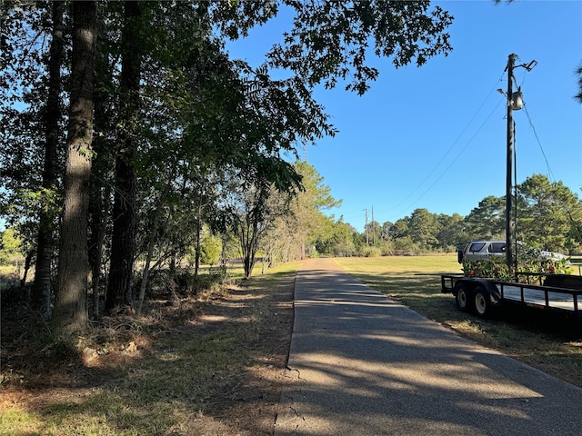 view of road