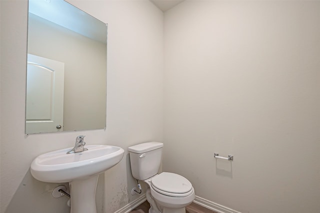 bathroom with toilet