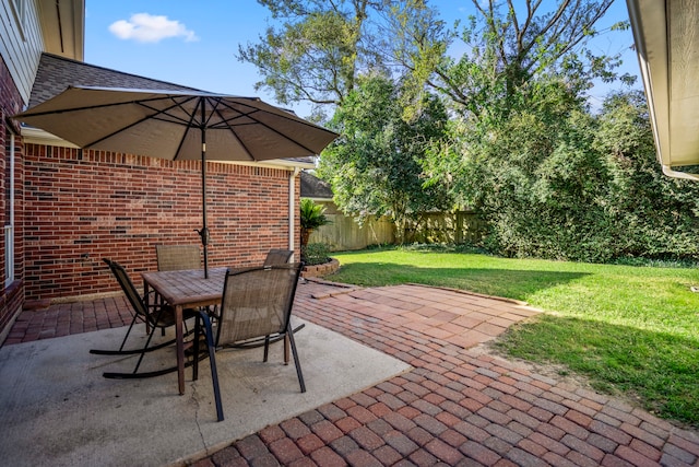 view of patio