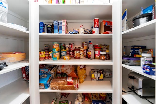 view of pantry