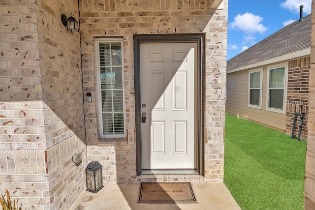 view of property entrance