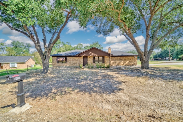 view of ranch-style house