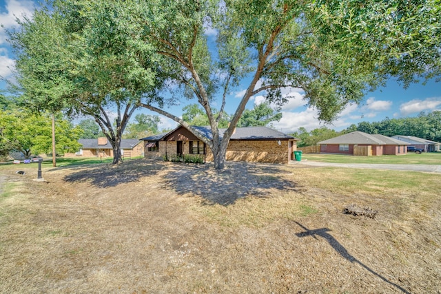 view of ranch-style house