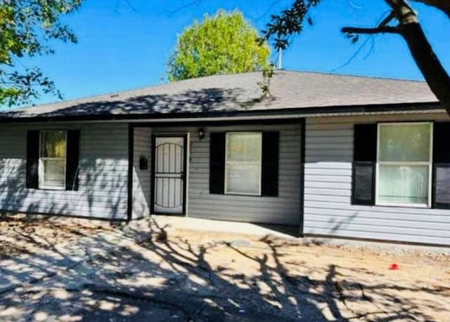 view of ranch-style home