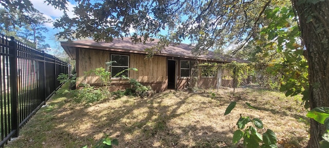 view of rear view of house