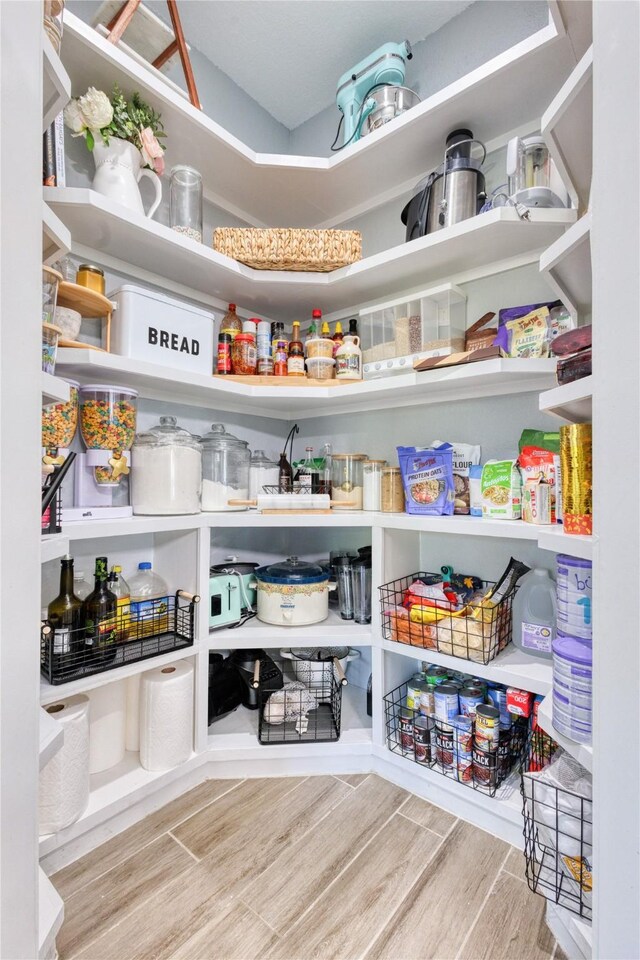view of pantry