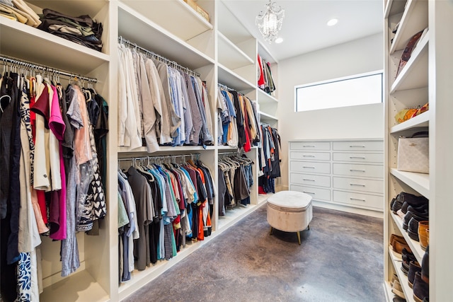 view of spacious closet