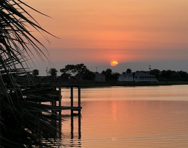 property view of water