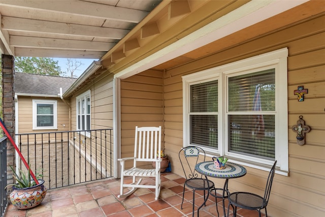 view of patio