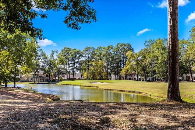 property view of water