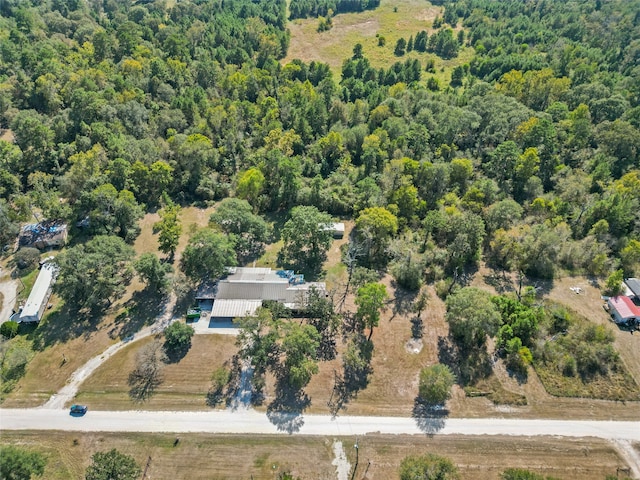 drone / aerial view featuring a rural view