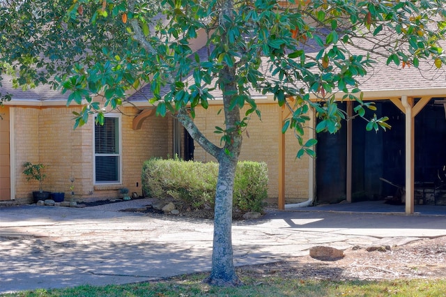 view of side of home