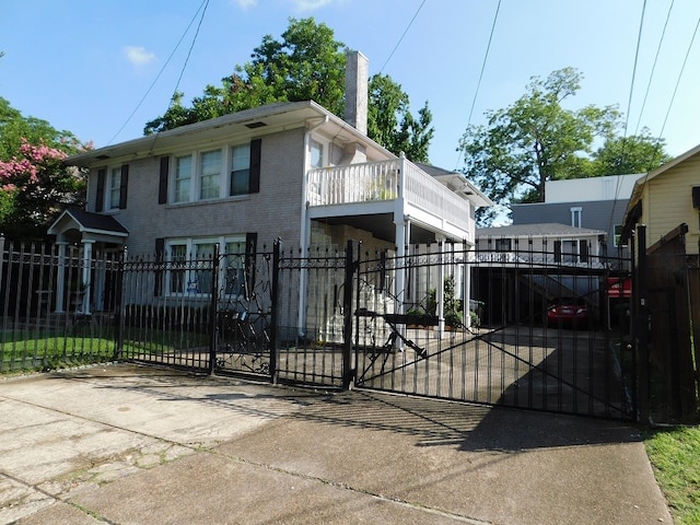 view of gate