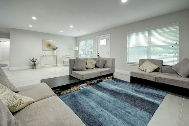 view of living room