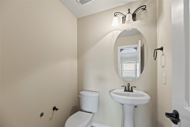 bathroom with toilet