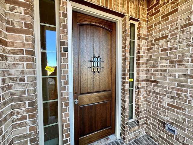 view of property entrance