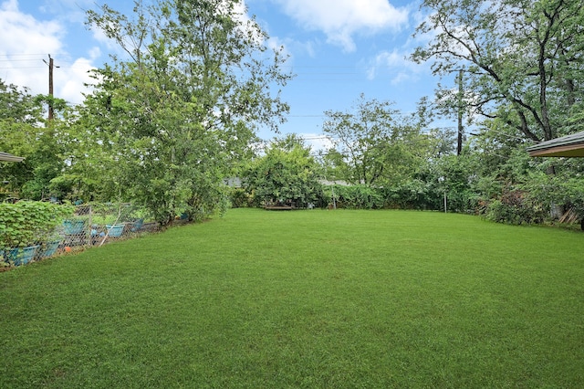 view of yard