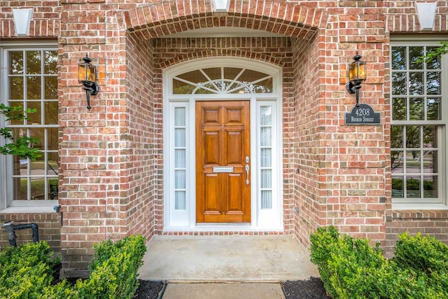 view of entrance to property