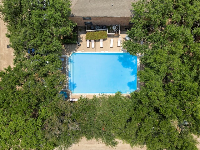 view of pool