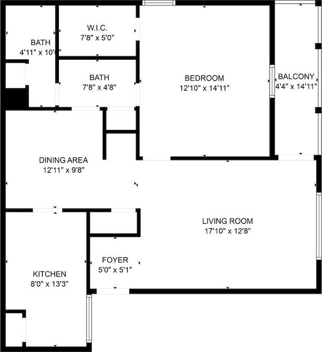 2255 Braeswood Park Dr Unit 184, Houston, TX 77030 - floor plan