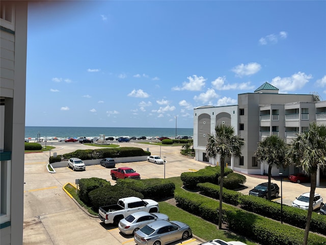 view of water feature