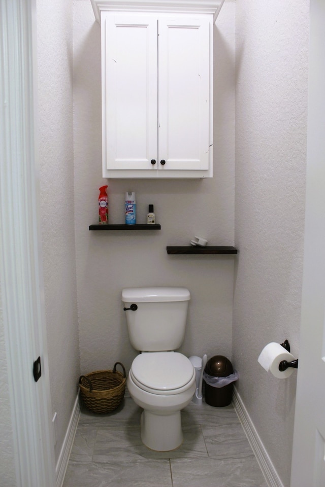 bathroom with toilet