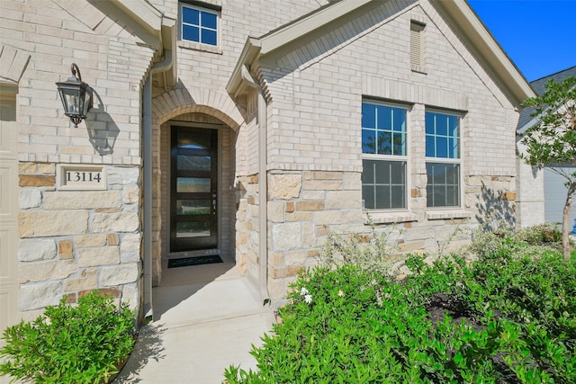 view of property entrance