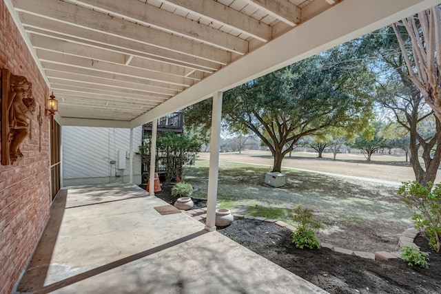 view of patio