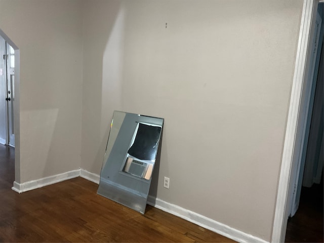 interior space featuring hardwood / wood-style floors