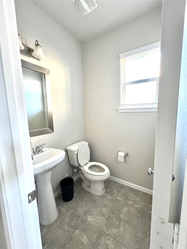 bathroom with toilet