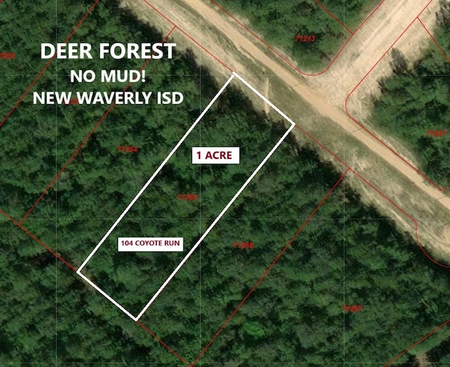 104 Coyote Run, Willis TX, 77378 land for sale