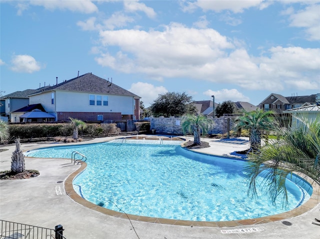 9924 Lace Flower Way, Conroe, TX 77385 - view of community pool