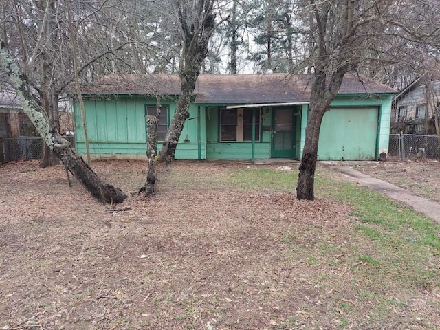 view of ranch-style home