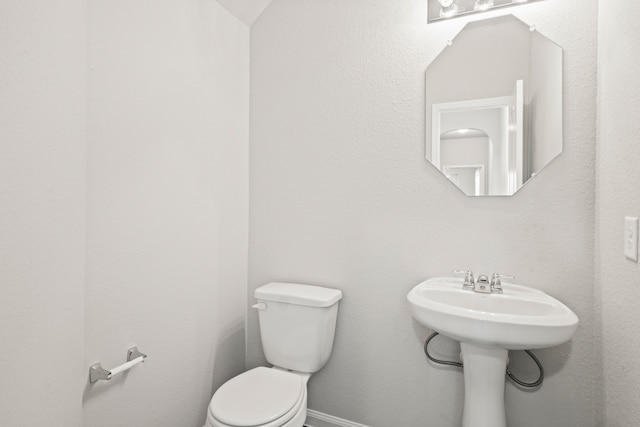 bathroom with toilet