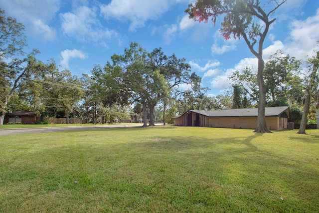 view of yard