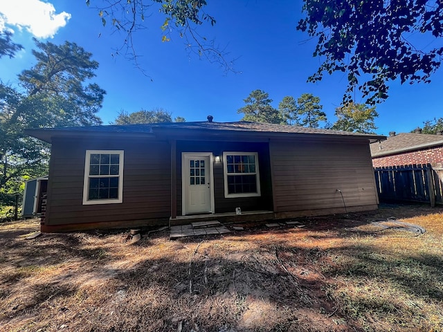 view of back of house