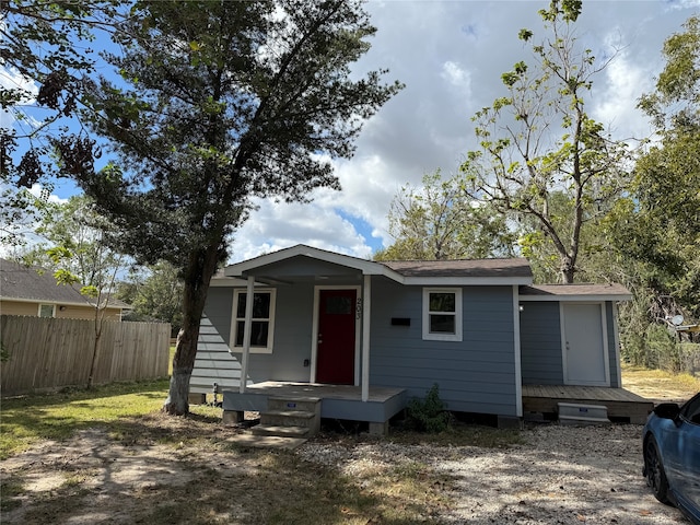 view of front of house