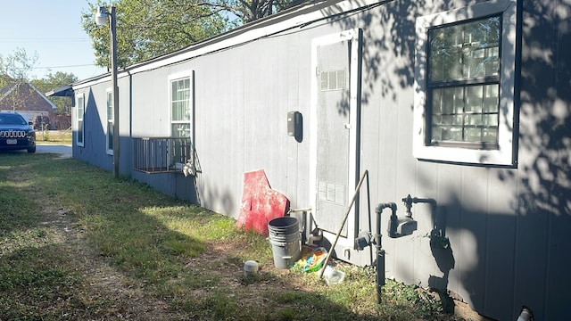 view of side of home