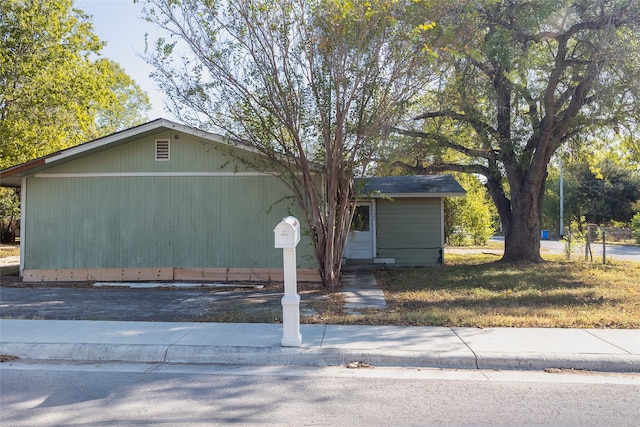 view of ranch-style house