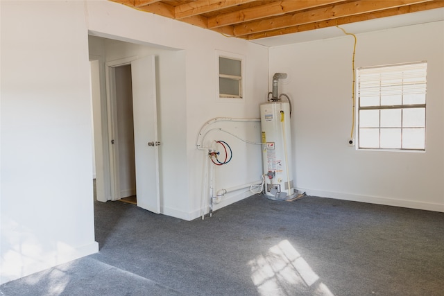 interior space with water heater