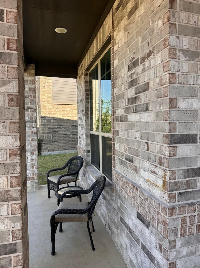 view of patio / terrace featuring covered porch