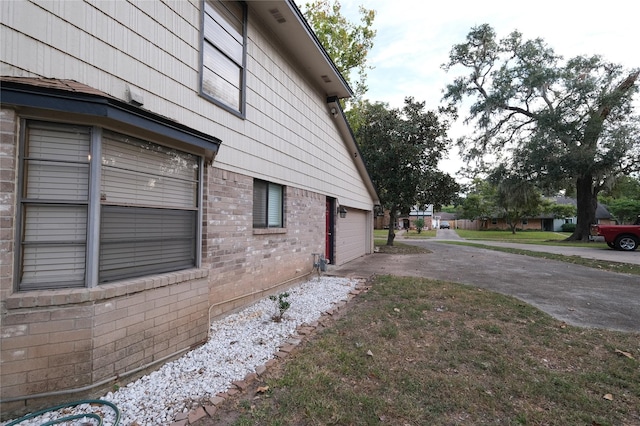 view of home's exterior