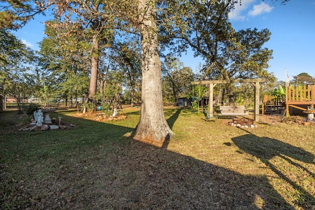 1726 Bowler Rd, Waller, TX 77484 - view of yard featuring a playground