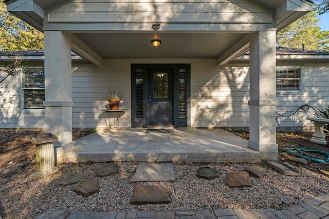 view of property entrance