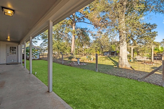 1726 Bowler Rd, Waller, TX 77484 - view of yard with fence
