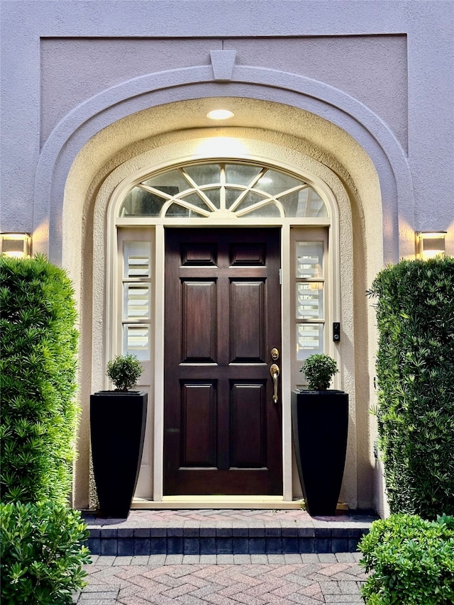 view of property entrance