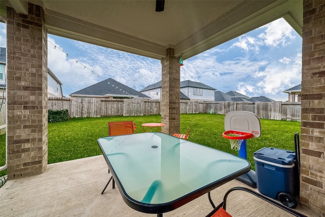 view of patio / terrace